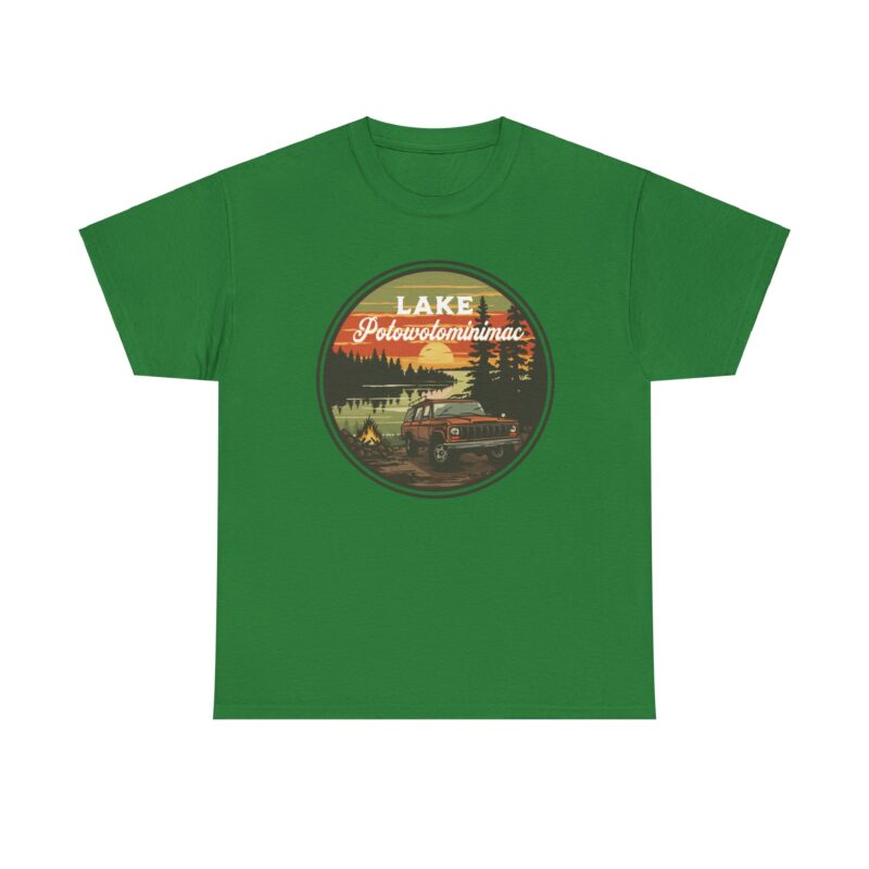 The Great Outdoors: Visit Scenic Lake Potowotominimac T-Shirt - Image 25