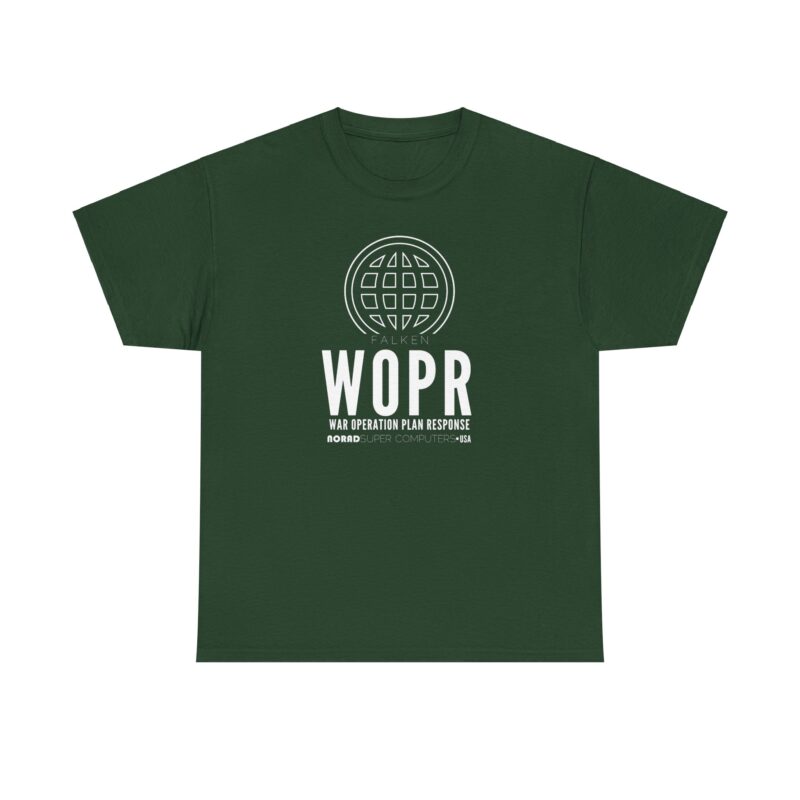 War Games:  WOPR War Operation Plan Response War Games T-Shirt - Image 13