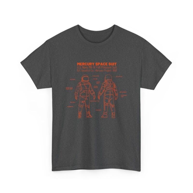 NASA Mercury Mark IV Space Suit T-Shirt - Image 31