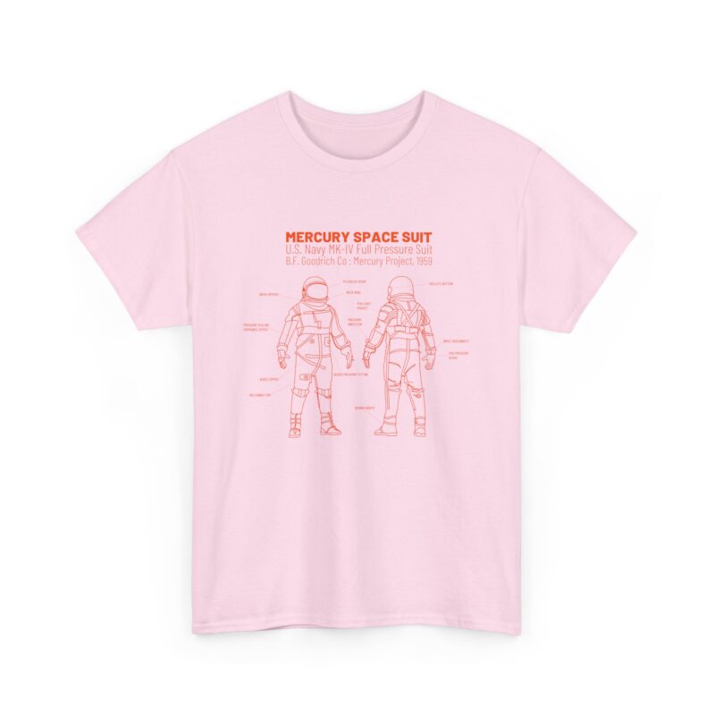 NASA Mercury Mark IV Space Suit T-Shirt - Image 47