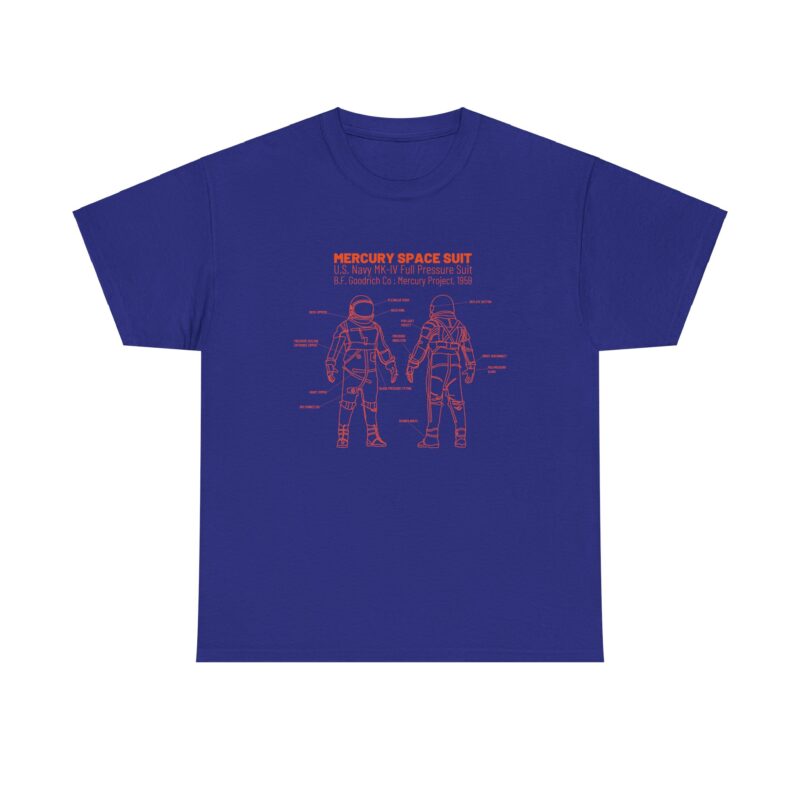 NASA Mercury Mark IV Space Suit T-Shirt - Image 41