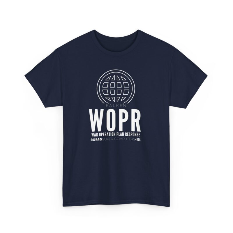 War Games:  WOPR War Operation Plan Response War Games T-Shirt - Image 31