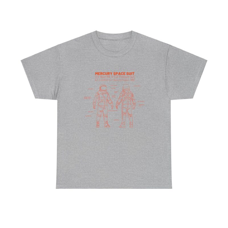 NASA Mercury Mark IV Space Suit T-Shirt - Image 9