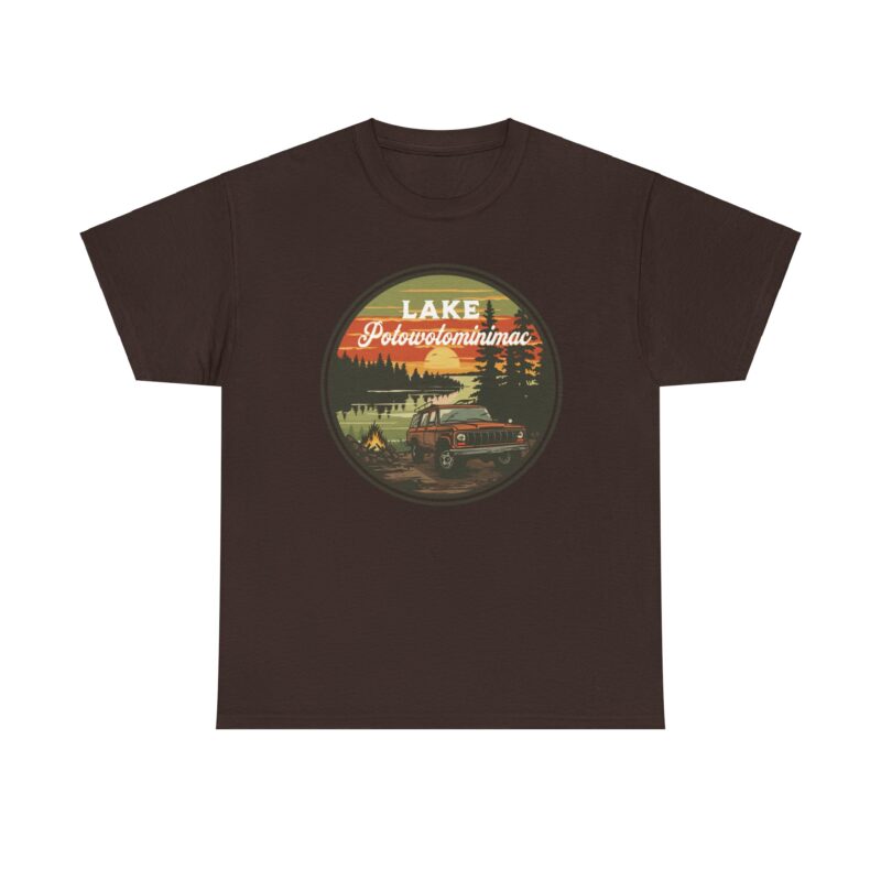 The Great Outdoors: Visit Scenic Lake Potowotominimac T-Shirt - Image 2