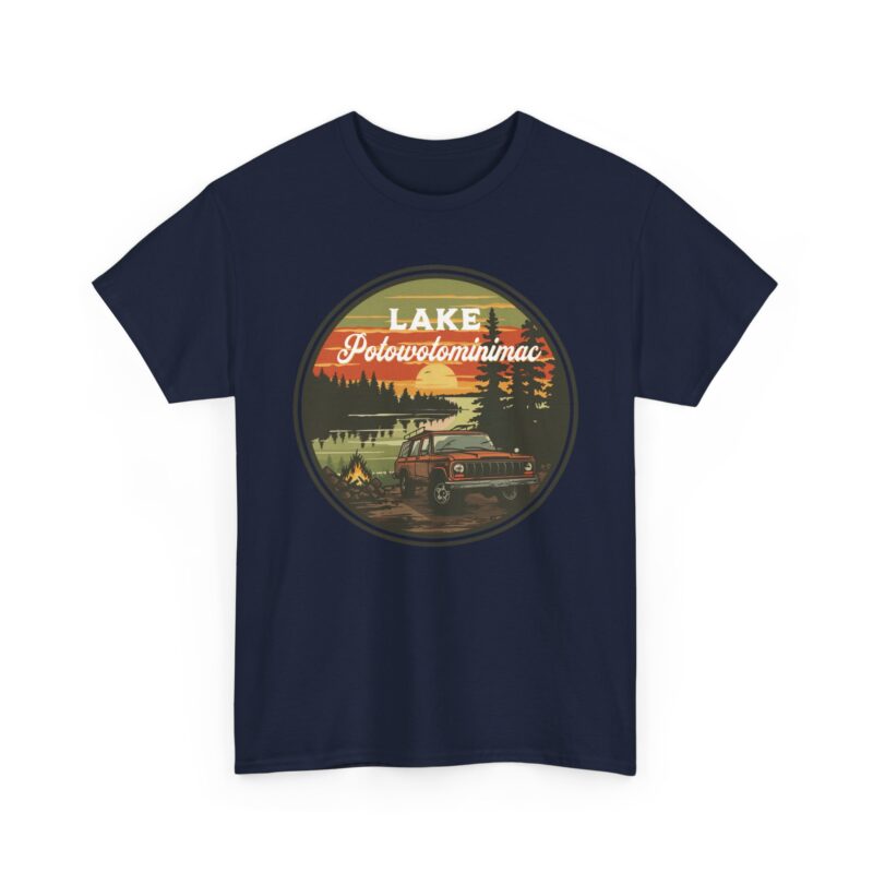 The Great Outdoors: Visit Scenic Lake Potowotominimac T-Shirt - Image 47