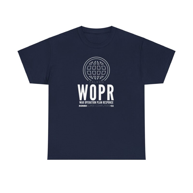 War Games:  WOPR War Operation Plan Response War Games T-Shirt - Image 29
