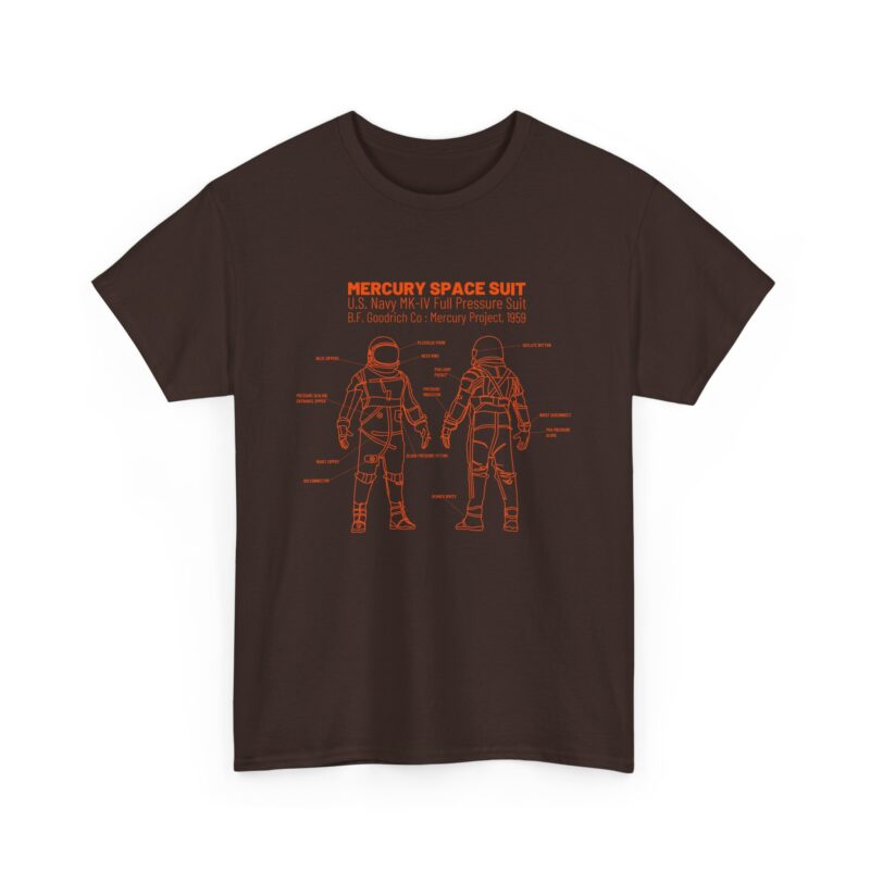 NASA Mercury Mark IV Space Suit T-Shirt - Image 19