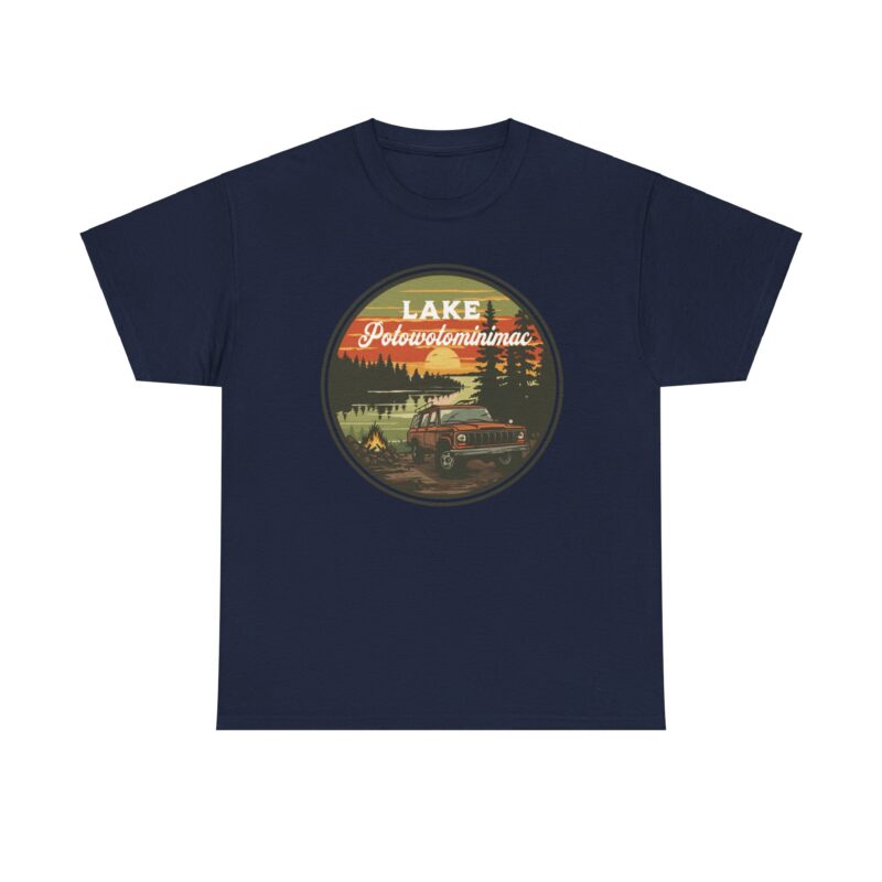 The Great Outdoors: Visit Scenic Lake Potowotominimac T-Shirt - Image 45