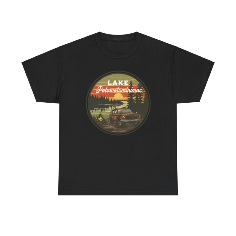 The Great Outdoors: Visit Scenic Lake Potowotominimac T-Shirt - Image 5