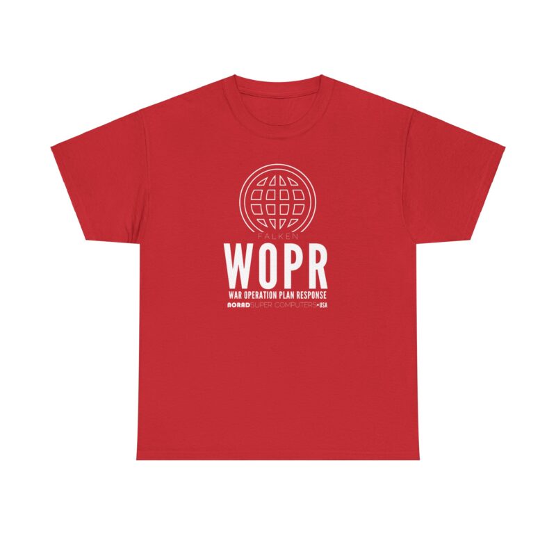 War Games:  WOPR War Operation Plan Response War Games T-Shirt - Image 33