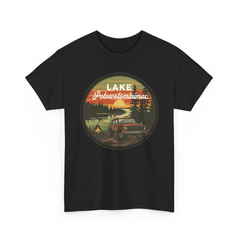 The Great Outdoors: Visit Scenic Lake Potowotominimac T-Shirt - Image 7