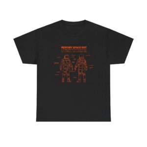 NASA Mercury Mark IV Space Suit T-Shirt