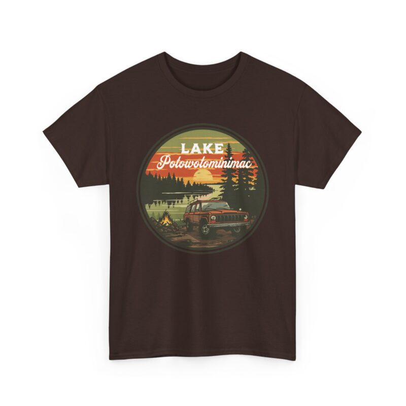 The Great Outdoors: Visit Scenic Lake Potowotominimac T-Shirt