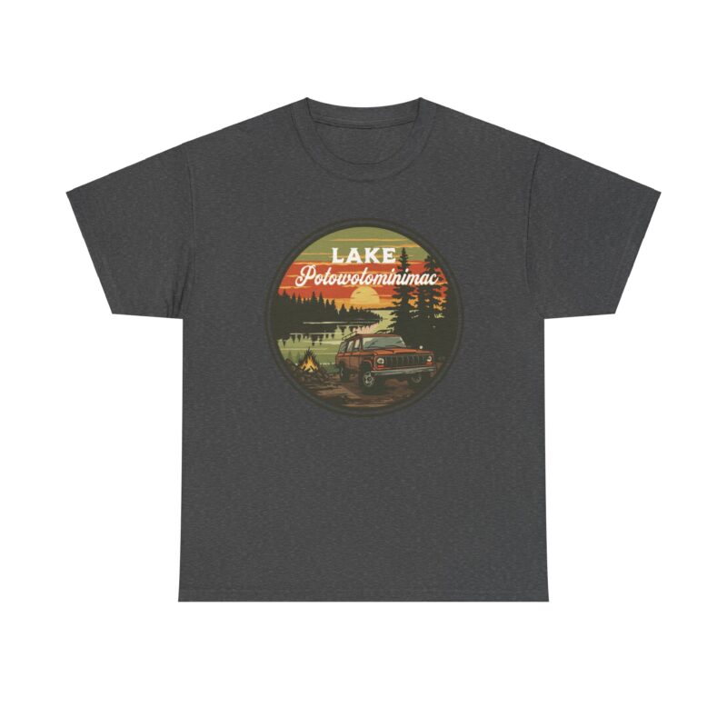 The Great Outdoors: Visit Scenic Lake Potowotominimac T-Shirt - Image 37