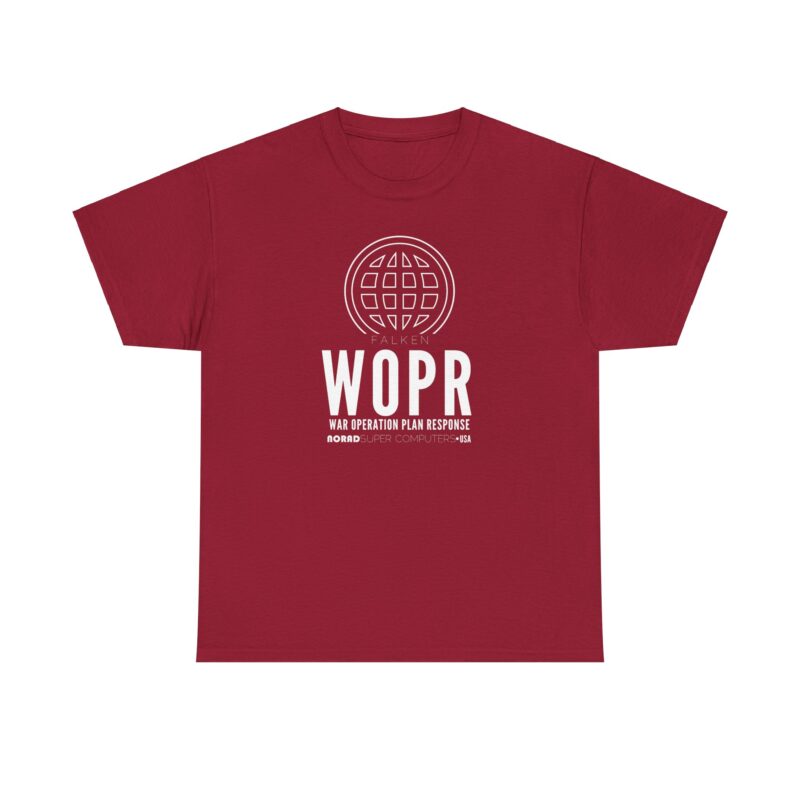 War Games:  WOPR War Operation Plan Response War Games T-Shirt - Image 37