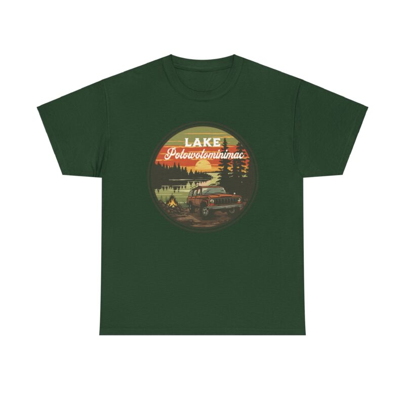 The Great Outdoors: Visit Scenic Lake Potowotominimac T-Shirt - Image 29