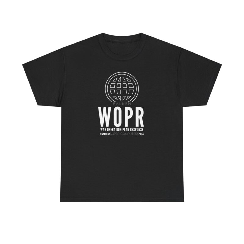 War Games:  WOPR War Operation Plan Response War Games T-Shirt