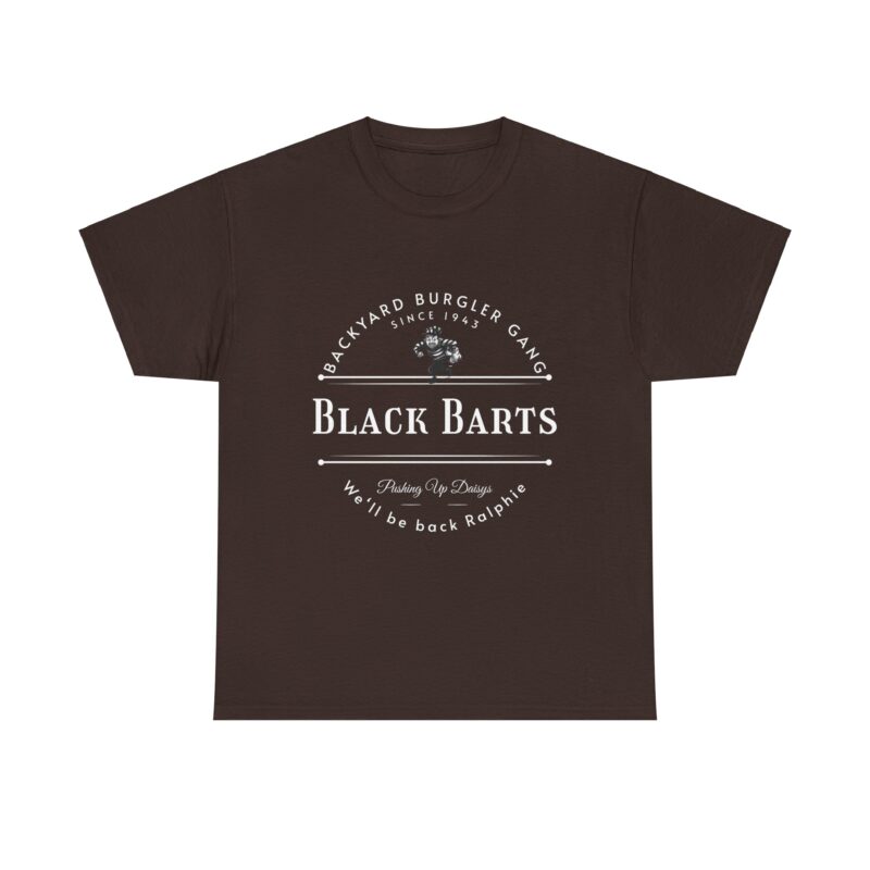 Christmas Story: Black Bart T-Shirt - Image 5