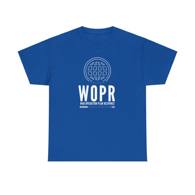 War Games:  WOPR War Operation Plan Response War Games T-Shirt - Image 25