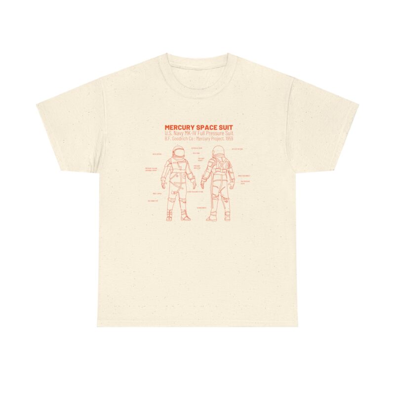 NASA Mercury Mark IV Space Suit T-Shirt - Image 21