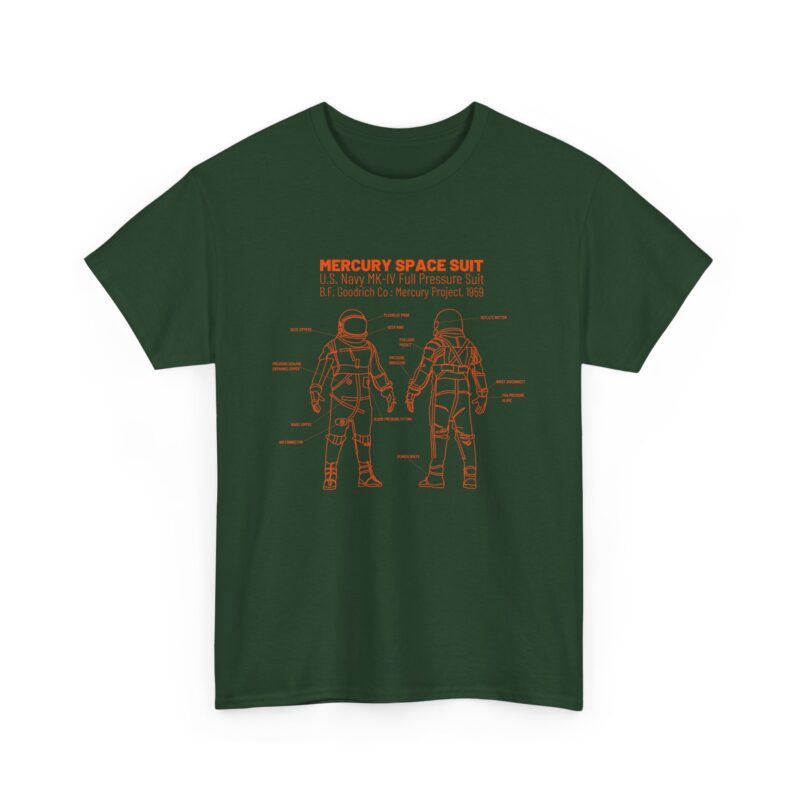 NASA Mercury Mark IV Space Suit T-Shirt - Image 27