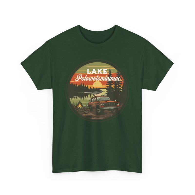 The Great Outdoors: Visit Scenic Lake Potowotominimac T-Shirt - Image 31