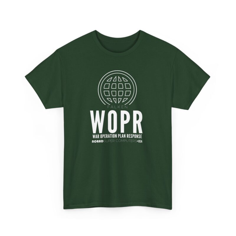 War Games:  WOPR War Operation Plan Response War Games T-Shirt - Image 15