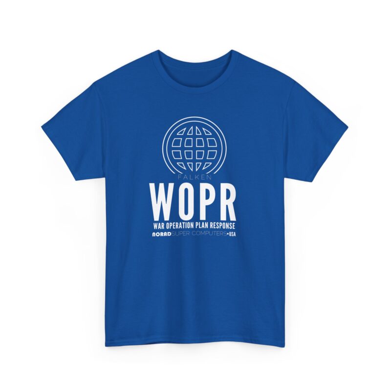 War Games:  WOPR War Operation Plan Response War Games T-Shirt - Image 27