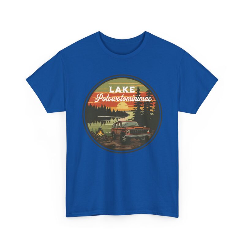 The Great Outdoors: Visit Scenic Lake Potowotominimac T-Shirt - Image 43