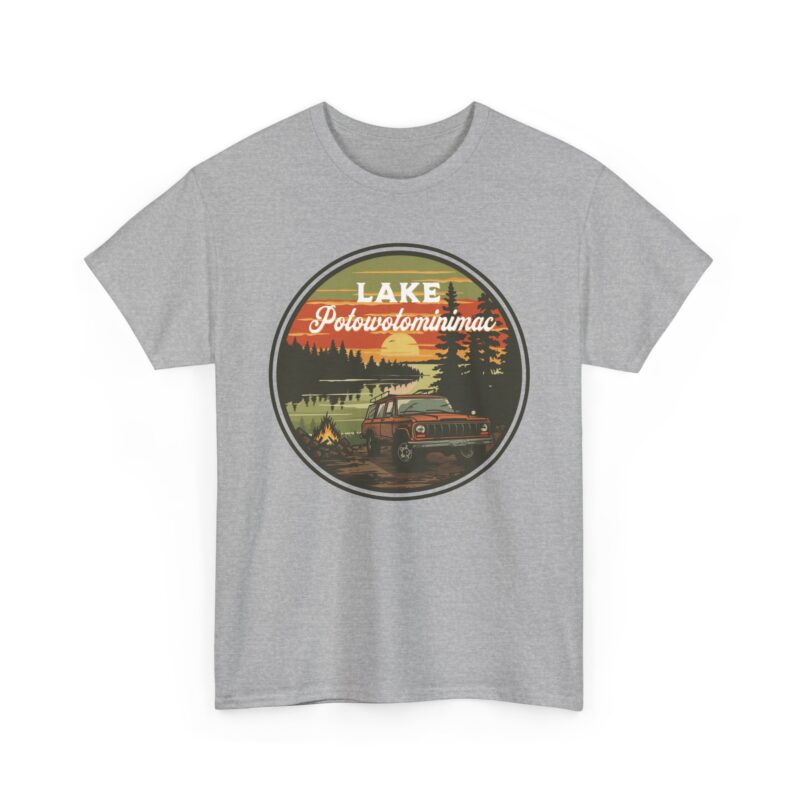 The Great Outdoors: Visit Scenic Lake Potowotominimac T-Shirt - Image 51