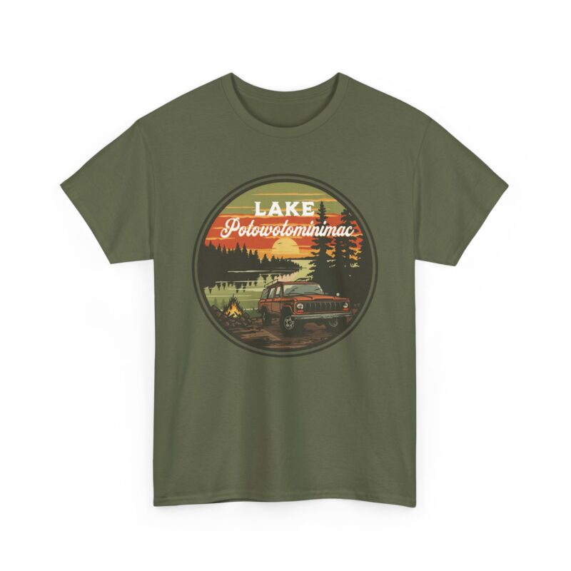 The Great Outdoors: Visit Scenic Lake Potowotominimac T-Shirt - Image 19