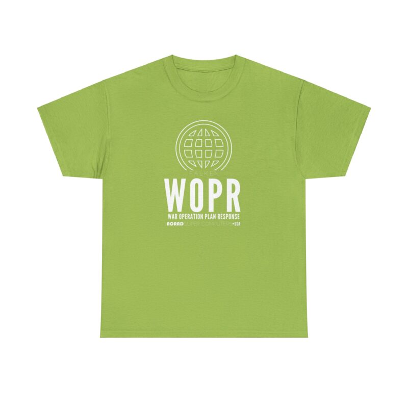 War Games:  WOPR War Operation Plan Response War Games T-Shirt - Image 9