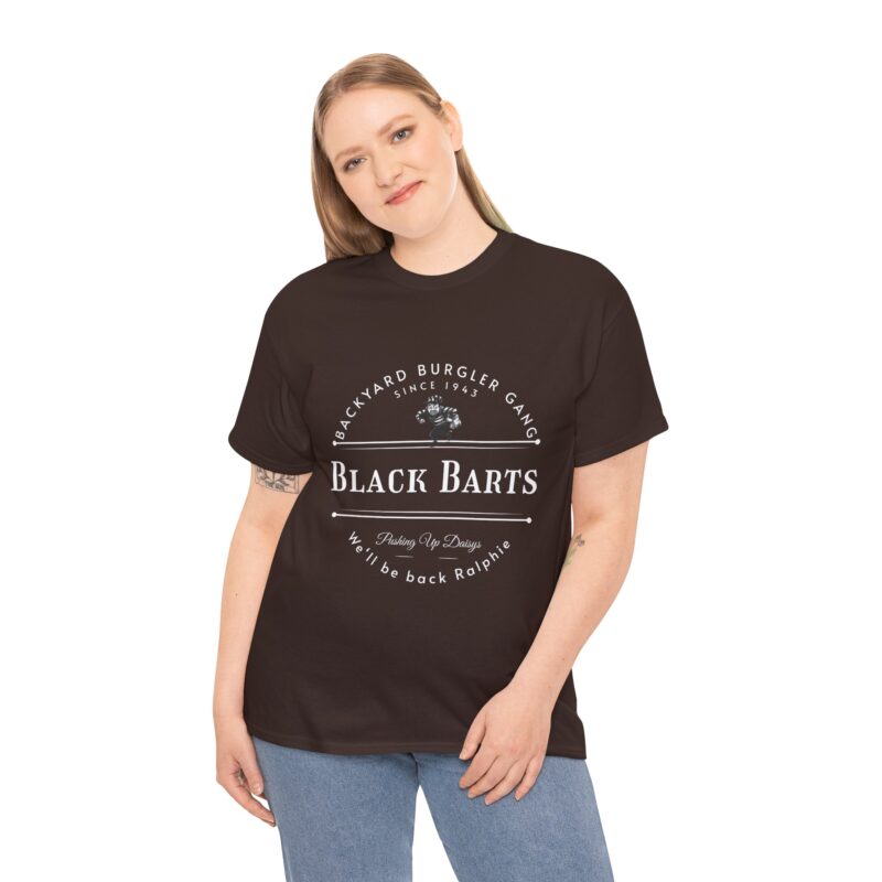 Christmas Story: Black Bart T-Shirt - Image 8