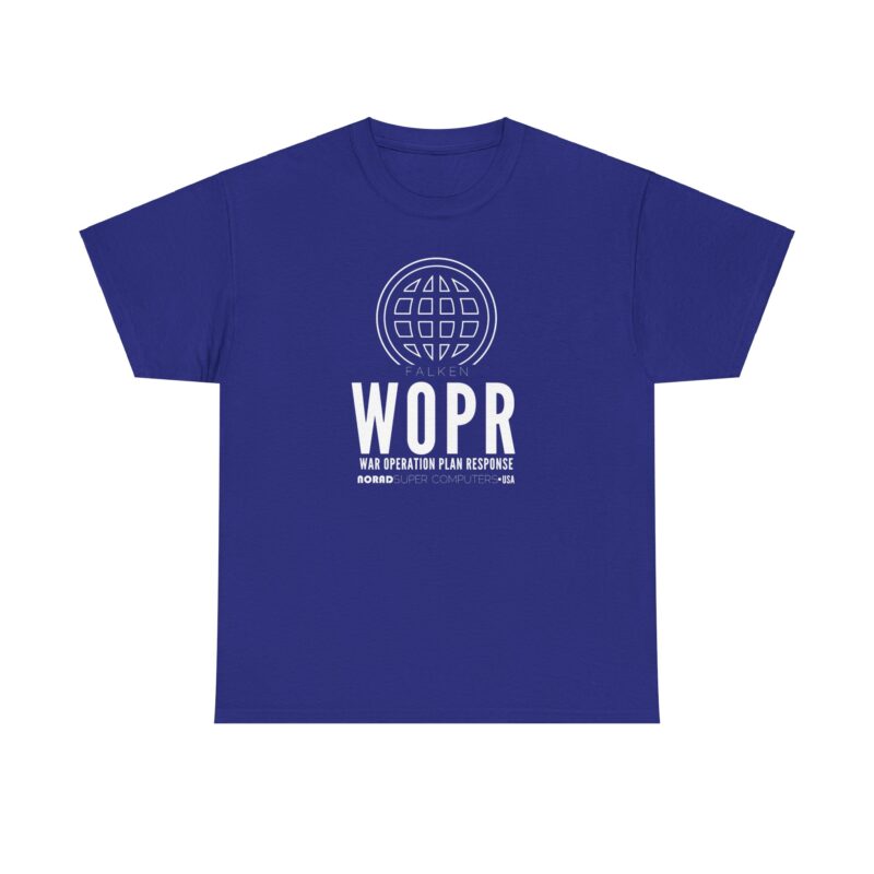 War Games:  WOPR War Operation Plan Response War Games T-Shirt - Image 45