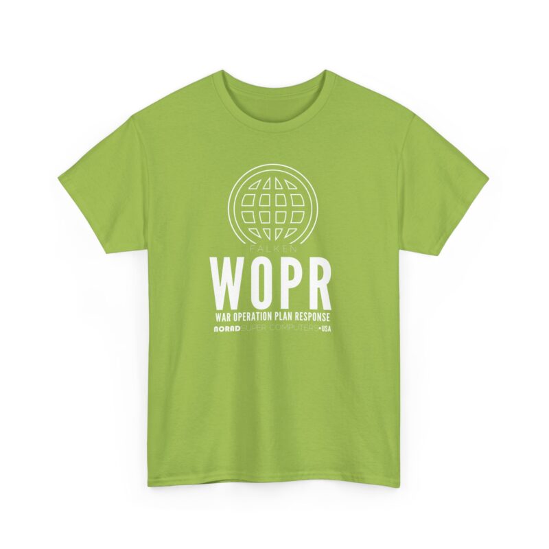 War Games:  WOPR War Operation Plan Response War Games T-Shirt - Image 11