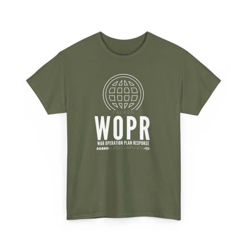 War Games:  WOPR War Operation Plan Response War Games T-Shirt - Image 43
