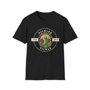 11162798403647836519_2048.jpeg Pickle Tickle Graphic T‑Shirt — Retro Pickle Badge Tee