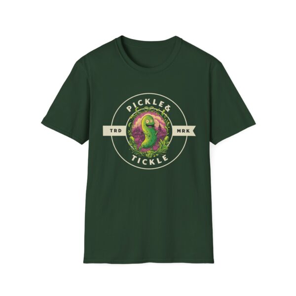 18333953315937508950_2048.jpeg Pickle Tickle Graphic T‑Shirt — Retro Pickle Badge Tee